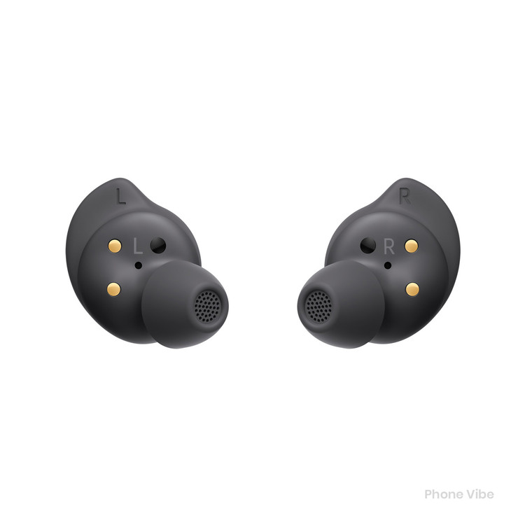 نمای زاویه دار هندزفری سامسونگ Galaxy Buds FE رنگ مشکی