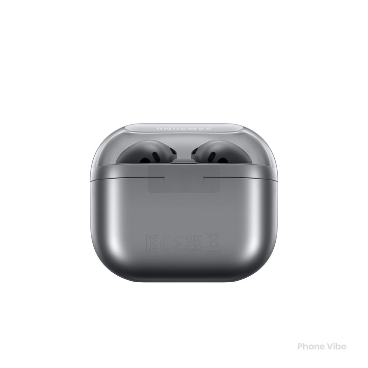 کیس شارژ هندزفری سامسونگ Galaxy Buds3 نقره ای