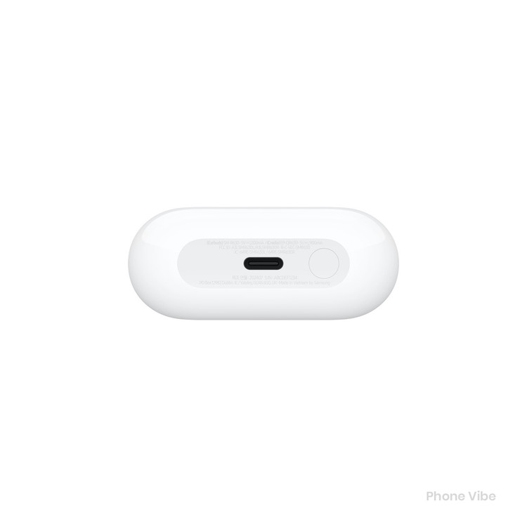 درگاه شارژ USB-C کیس سامسونگ Galaxy Buds3 Pro سفید