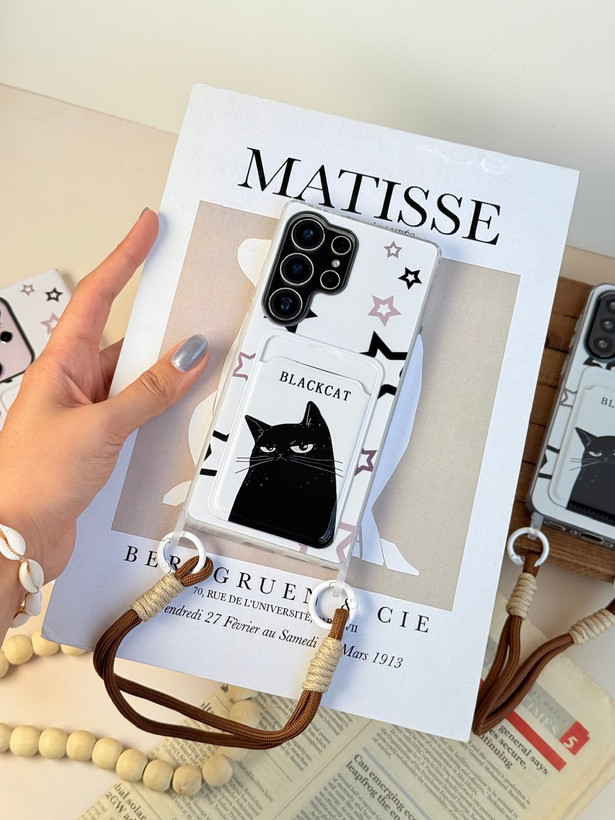 قاب Black Cat جاکارتی دار کد M 2203