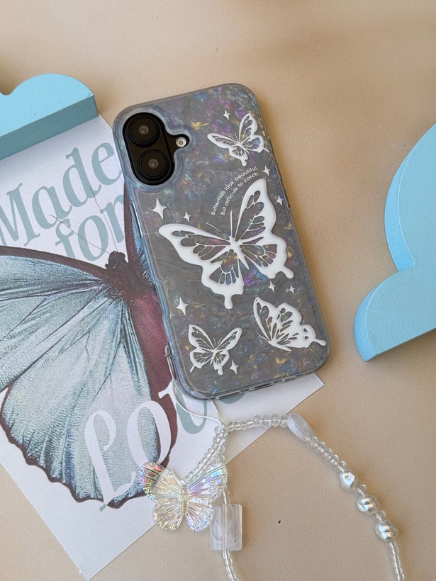 قاب Ice Butterfly با آویز کد M 2218