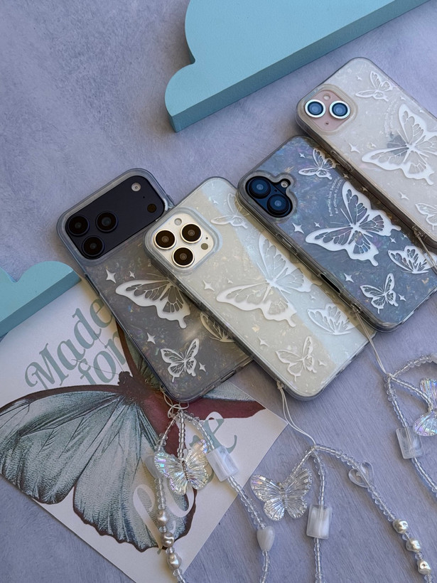 قاب Ice Butterfly با آویز کد M 2218