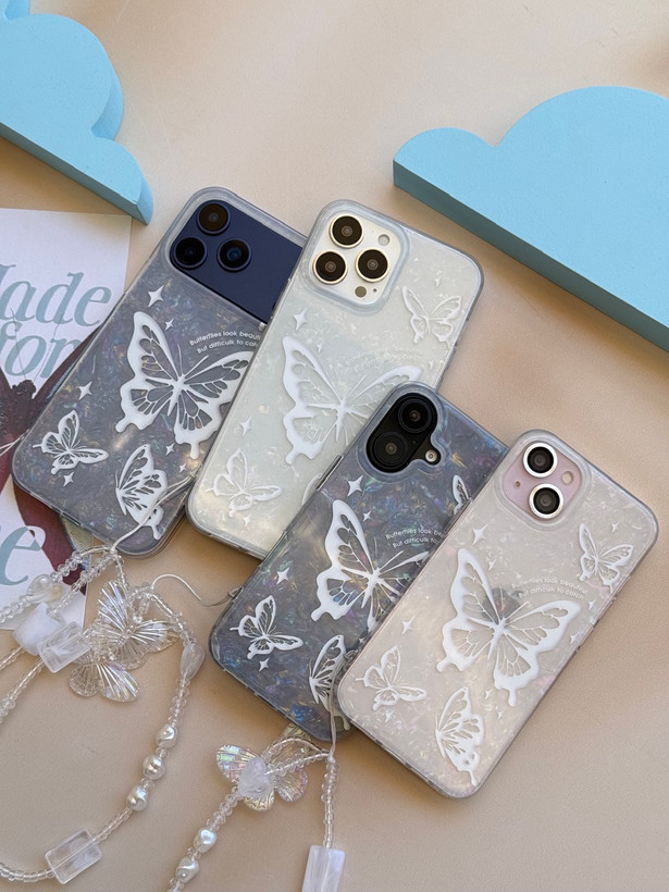 قاب Ice Butterfly با آویز کد M 2218